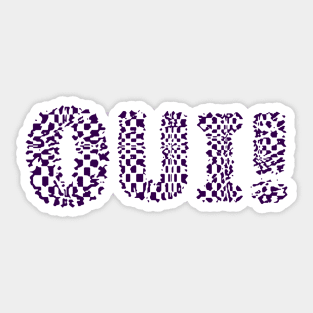 Oui Sticker